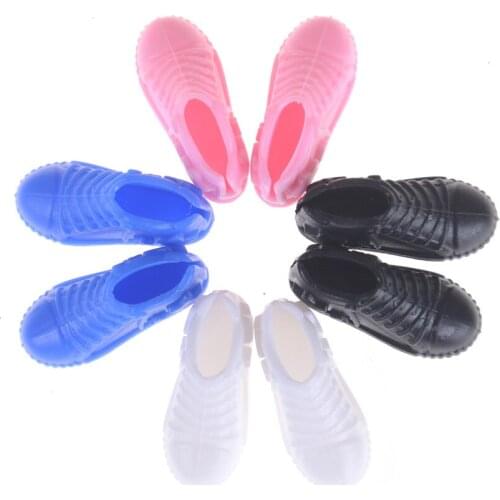Newest 4Pairs Fashion Sneackers For Doll Mini Toy for Doll Shoes Accessories Birthday Gift for Girls