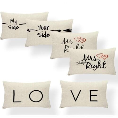 Arrow Cushion Wave Point Pillow Cases Mr.Right Beard Home Outdoor Decor Home Crown Throw Pillows Orange Beige 30x50 Burlap Soft