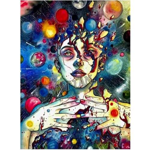 Full square/round drill 5D diy diamond painting Fantasy art beauty embroidery pattern resin 3D cross stitch mosaic wall stickers