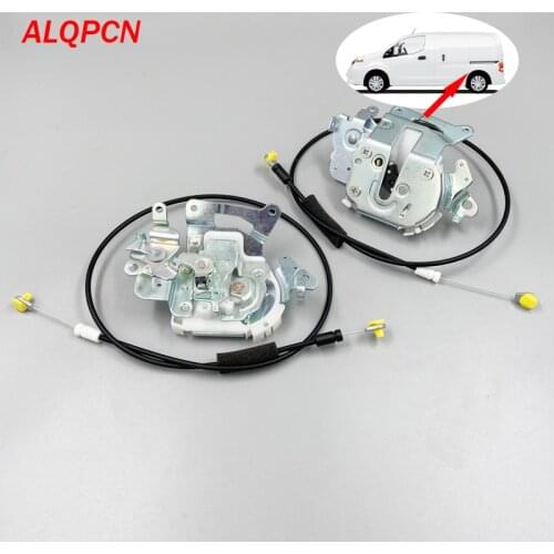 Sliding power Door lock latch with cable Rear For nissan NV200 2009-2019