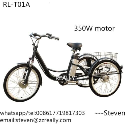 RL-T01A Adult 3 Wheels Rickshaw Cargo Bike Tricycle Cabin Ice Cream Food Bike Vending Food Cart