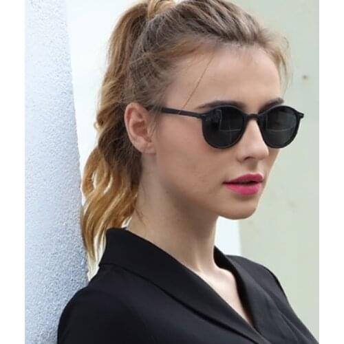 Long Keeper Vintage Women Men Polarized Sunglasses Round Retro Rivet Frame Sun Glasses Men Goggle Eyewear UV400 Gafas de sol