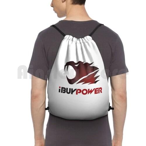 Ibuypower Backpack Drawstring Bags Gym Bag Waterproof Csgo Counter Strike Counter Strike Cs Cs Guns Games Fun Activity