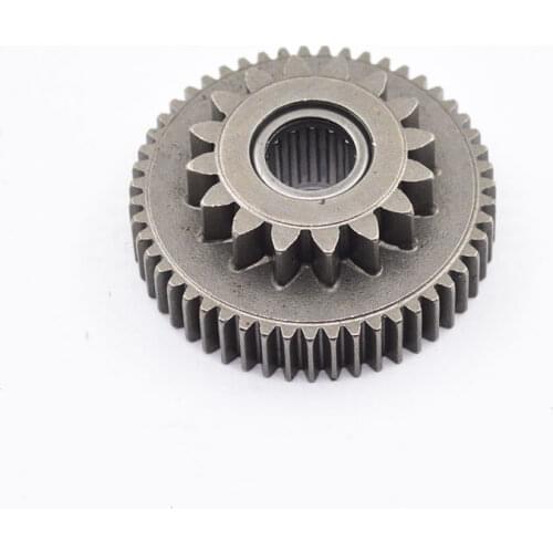 Motorcycle Engine Starter Motor Clutch Gear Transmission Gear for Yamaha ZY100 JOG100 RS100 RSZ100 Spare Parts