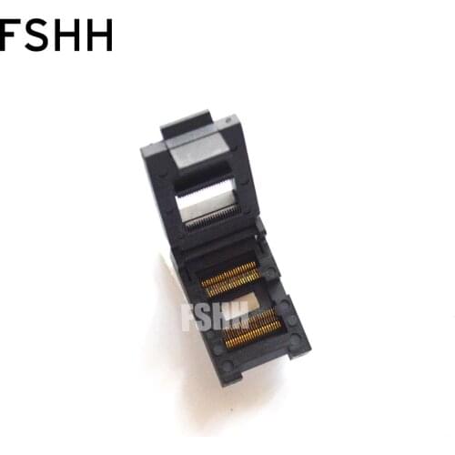 CSOP48 test socket TSSOP48 SSOP48 CSOP48 Pitch=0.5mm Width=9.6mm/6.6mm