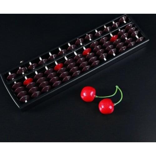 New Upgraded Portable Japanese 13 Column Abacus Arithmetic Soroban School Math Learning Tool Educational Math Toys