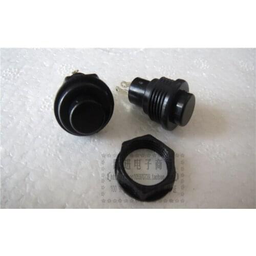 12MM MS-350M Japan imported EST round button switch reset normally open press pass 3A125V