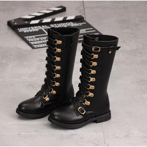 2020 Fashion Winter New Snow Girl Boots Children Warm Plus Velvet Princess Boots