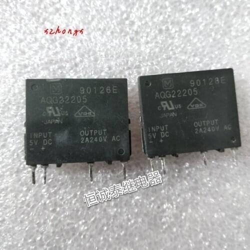 AQG22205 DC5V Panasonic Solid State Fit Air Conditioning Relay 4 Pins
