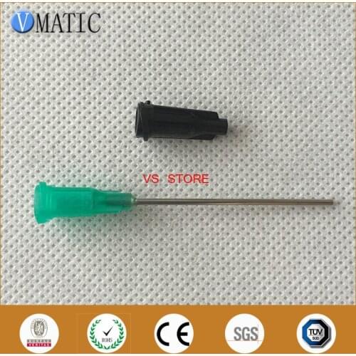 Free Shipping Non-Sterilized 50 Sets 18G 1.5'' Liquid Glue Dispensing Syringe Needles Tips 1-1/2 Inch With Syringe Stopper