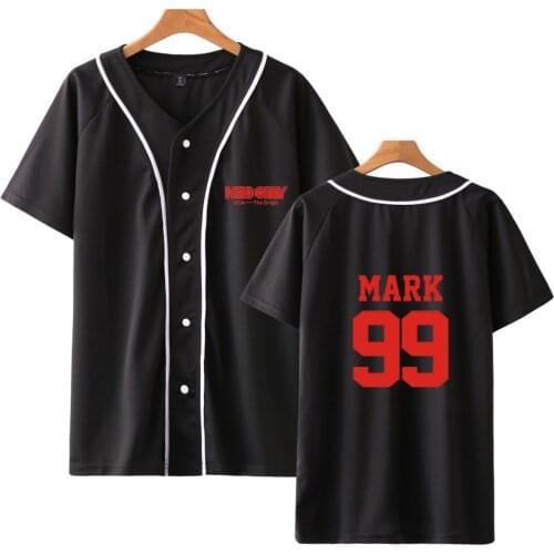 Nct 127 Kpop Baseball T-shirts Women/Men Fashion Summer Short Sleeve Tshirts Hot Sale Trendy Streetwear Clothes