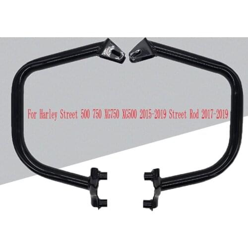 For Harley Street 500 750 XG750 XG500 2015-2019 Street Rod 2017-2019Engine Guards Crash Bars Bumper Stunt Cage Frame Protector
