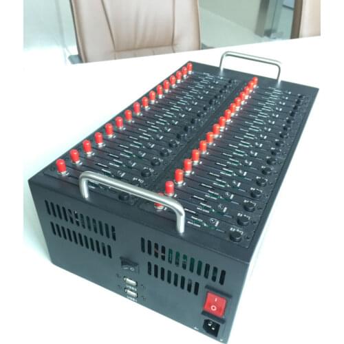 GSM Modem Pool 32 Ports M35 Module USB AT Commands