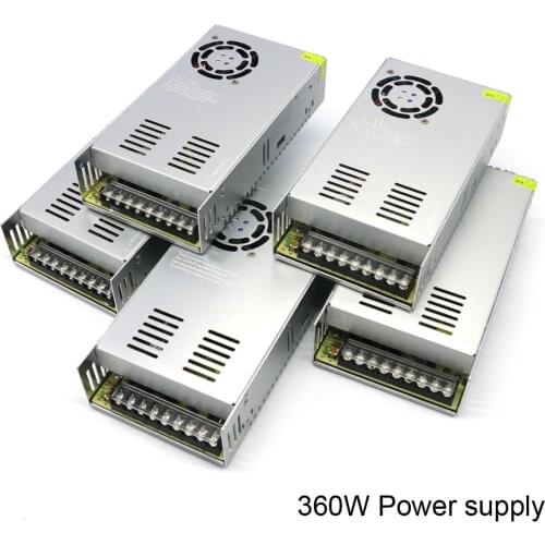 Dc Switching Power Supply Ac 110V 220V to Dc 5V 12V 24V 36V 48V Power Supply 350W 360W Regulated Dc Power Supply Transformer