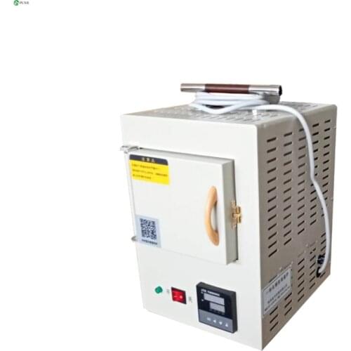 Ceramic fiber laboratory small electric furnace integrated program-controlled high-temperature muffle furnace silver clay enamel