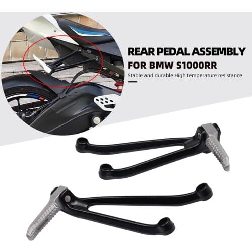 New Motorcycle Real Carbon Fiber 3K Racing Exhaust Hanger Bracket For BMW S1000RR S1000 RR 2016 2010 2011 2012 2013 2014 2015