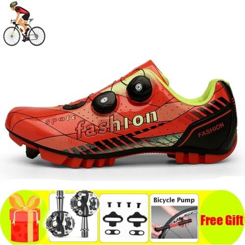 Men MTB Cycling Shoes Bicicleta Carretera Road Bike Sneakers Sapatilha Ciclismo Women Professional Self-Locking Bicycle Shoe