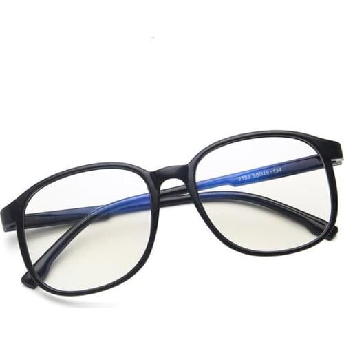 Fashion Women & Men Retro Optical Glasses Simplicity Oversize Frame Spectacles Match Myopic Plain Light Eyewear