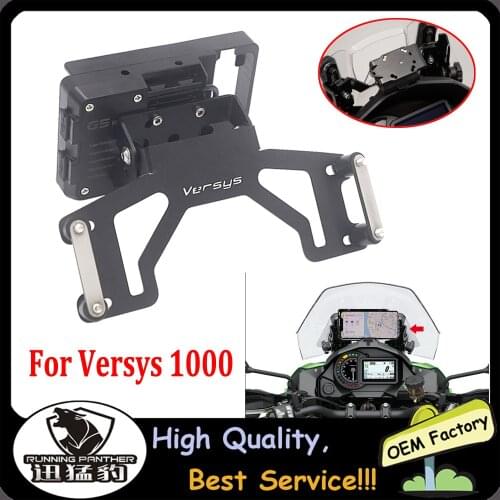 Motorcycle Accessories phone GPS USB and wireless charging navigation bracket For Kawasaki Versys 1000 Versys1000 2019 2020