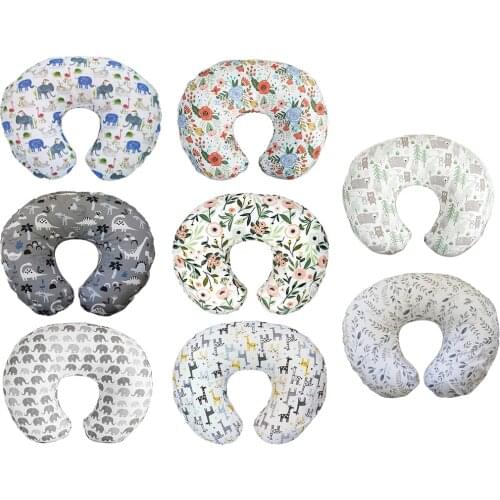 Newborn Breastfeeding Baby Nursing Pillow Cover Feeding U-Shaped Cotton Cushion Maternity Pregnancy Pillow Case