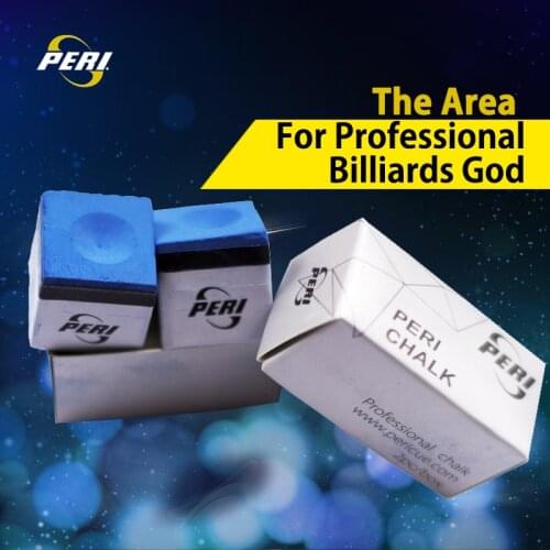 Offical New Arrival PERI Billard Pool Chalk Snooker Chalk Professional Oily Billiard Chalk High Quality Billiard Accessories