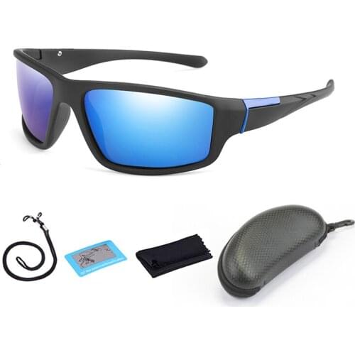 New Polarized Cycling Sunglasses Men Women Bike Bicycle Glasses Riding Hiking Camping Outdoor Sports Eyewear with Case
