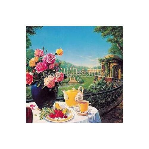 Nature scenic backdrop newborn photography background 5x7ft ,hand painted weddings backdrops ,muslin backgrounds children13-82