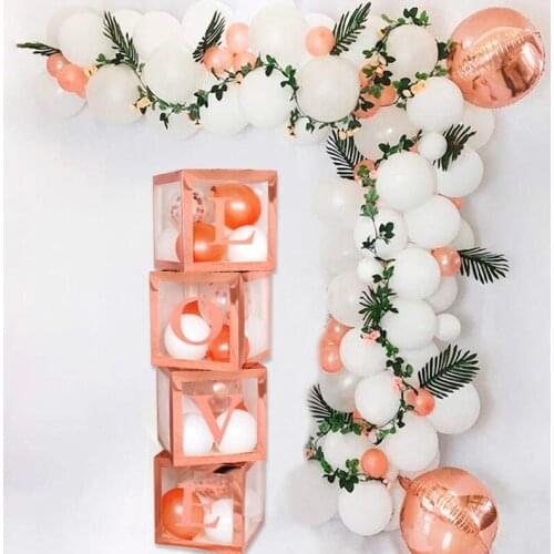 Staraise 68pcs/lot Rose Gold Balloon Arch Kit White Latex Garland Balloons Baby Shower Supplies Backdrop Wedding Party Decor