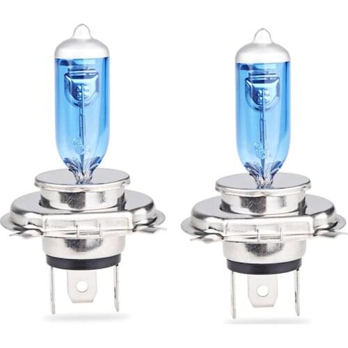 Urbanroad 2PCS H4 100W Halogen with Packing Box High Low Beam Light Auto Headlight Bulbs Lamp 6000K 12V Parking Car Styling