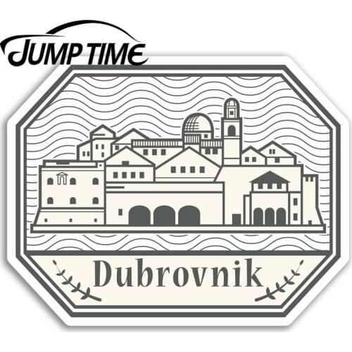 Jump Time for Dubrovnik Croatia Vinyl Stickers Travel Sticker Laptop Luggage Car Bumper Decal Waterproof Car Accessories