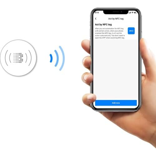 BroadLink NXP NTAG215 Waterproof NFC Tag Sticker for Trigger Home Automation Devices and Scenes