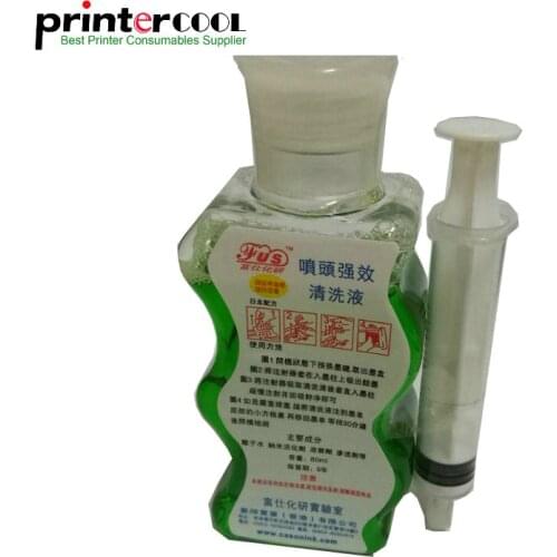 Einkshop 80ML print head cleaning liquid for Epson/Canon/HP/Brother etc Inkjet Printe Print head Cleaning Solution