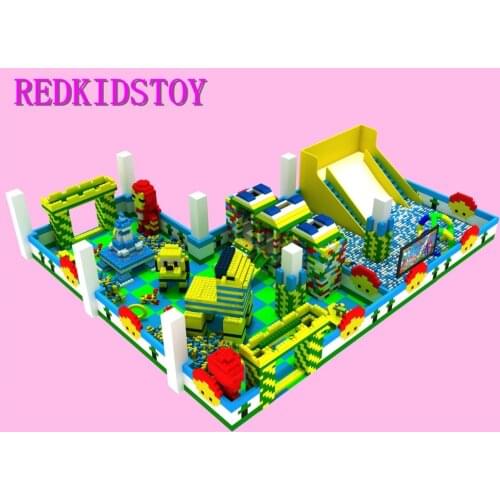 2018 New Amazing EPP Playground With Big Slide&Ball Pool HZ-EPP09