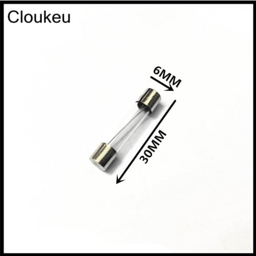 2A 6*30 Glass Fuse 250V 2a 6x30mm Fast blow fuse 20Pcs