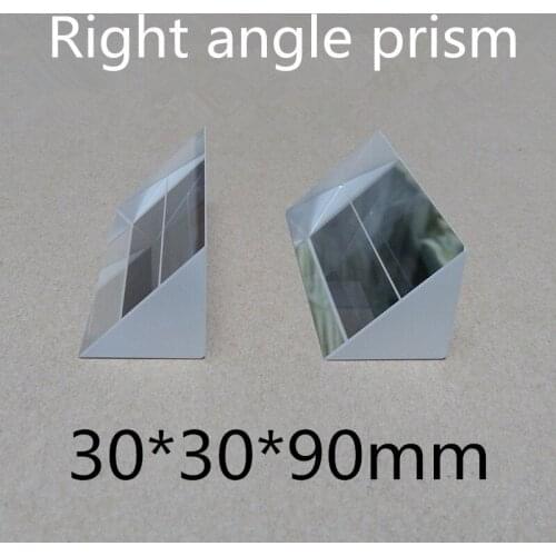 30x30x90mm 30*30*90mm Right Angle K9 Triangular Prism Lens