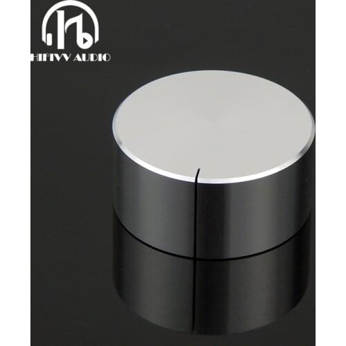 Aluminum Volume knob 1pcs Diameter 32mm Height 15mm amplifier Potentiometer knob