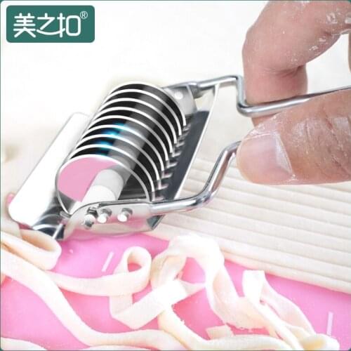 Household Manual Noodle Cutter Noodle Maker Noodle Press Stainless Steel Dough Scraper Noodle Mold Cut Fantastic Noodle Maker