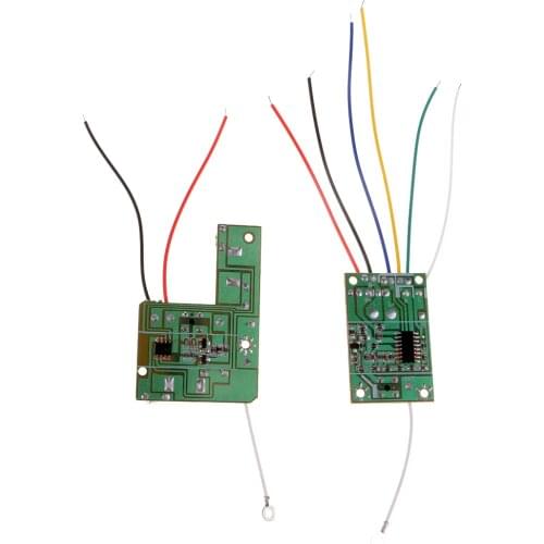 DIY RC Car Truck Robot 4CH 40MHZ Remote Controller Transmitter Receiver Board With Antenna