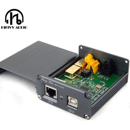 HiFi audio USB decoder of XMOS U308 chip for amplifier USB digital Adapter USB to spdif coaxial Optical fiber IIS D192K 24BIT