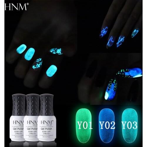 HNM Neon Gel Nail Polish