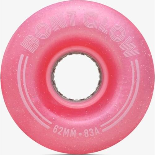 Bont Quad Skate Wheels Glow LED Wheels 83A Quad wheels roller skater wheels 8Pcs street wheels park saktes