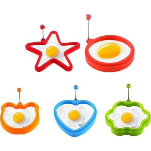 Creative Silicone Mold Egg Mold Egg Carton Fryer Cooking Appliances Kitchen Tools Cooking Accessories Silicone Molds For Baking