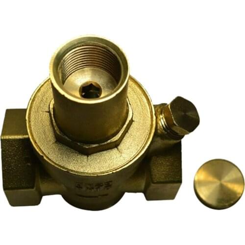 Brass Water Pressure Regulator Reducer reducing valve BSP 1/2 3/4 1 1-1/4 Adjustable With Gauge Meter PN 1.6 for Water Purifier