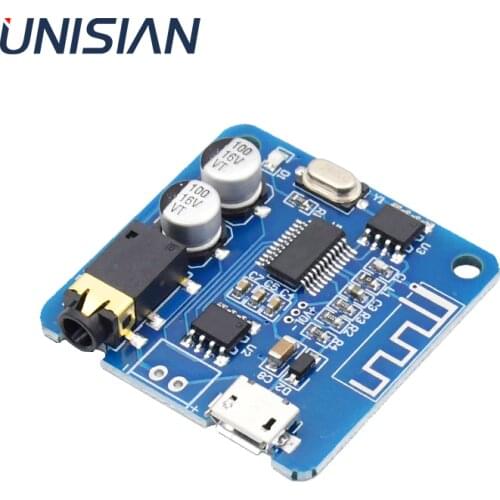 UNISIAN Bluetooth 5.0 Audio signal receiving Module MP3 Wireless lossless transmission decoder audio Stereo Output for amplifier