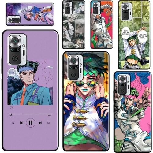 Rohan Kishibe jojos anime Soft Case For Xiaomi Redmi Note 10 8 9 Pro 8T 9S Phone Cover For Redmi 9 9A 9C 9T 8A K40