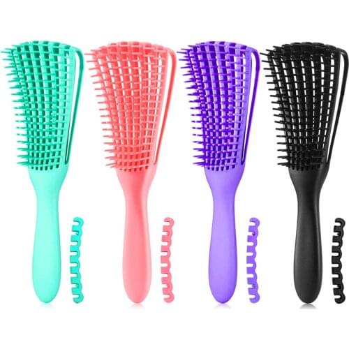 NEW Detangling Hair Brush Scalp Massage Hair Comb for Curly Hair Brush Detangler Hairbrush Women Men Salon