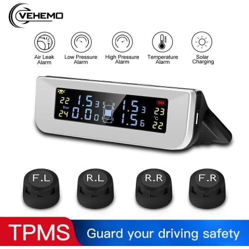 2020 NEW 4PCS Sensor TPMS Alarm Systems Auto Tire Pressure Monitoring System
