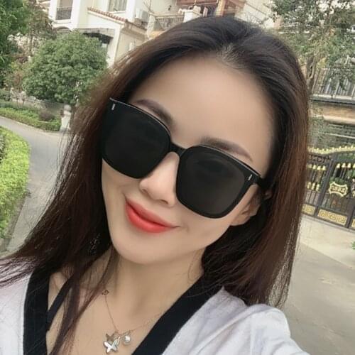 COHK Vintage Oversize Square Sunglasses Women Luxury Brand Design Fashion Female Sun Glasses Black Oculos De Sol Feminino UV400