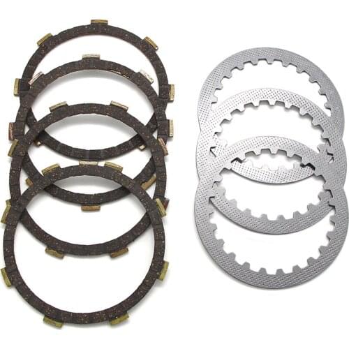 Steel Plate Disc Springs Clutch Friction Plates For Yamaha DX100 L5 L5T L5TA YB100 OEM:131-16321-00/4EU-16321-00 131-16324-00