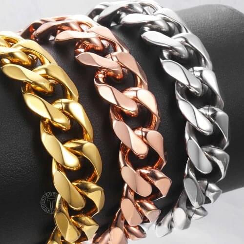 Trendsmax Gold Bracelets For Men